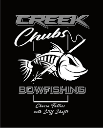 CREEK CHUBS BOWFISHING CHASIN FATTIES WITH STIFF SHAFTS logo