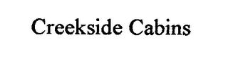 CREEKSIDE CABINS logo