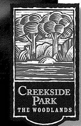CREEKSIDE PARK THE WOODLANDS logo