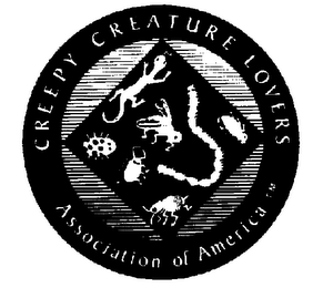 CREEPY CREATURE LOVERS ASSOCIATION OF AMERICA logo