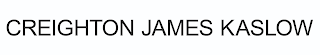 CREIGHTON JAMES KASLOW logo