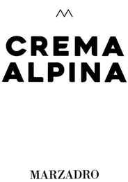 CREMA ALPINA MARZADRO logo