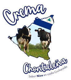 CREMA CHONTALEÑA SABOR NICA EN CADA CUCHARADA logo