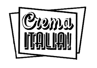 CREMA ITALIA! logo