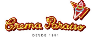 CREMA PARAISO DESDE 1951 logo