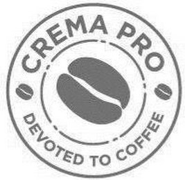 CREMA PRO DEVOTED TO COFFEE logo