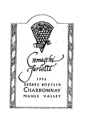 CREMASCHI FURLOTTI 1996 ESTATE BOTTLED CHARDONNAY MAULE VALLEY SINCE 1889 logo