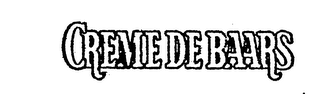 CREME DE BAARS logo