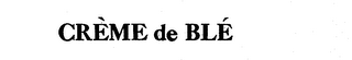 CREME DE BLE logo