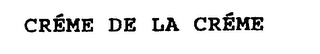CREME DE LA CREME logo