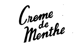 CREME DE MENTHE logo