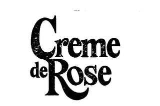 CREME DE ROSE logo