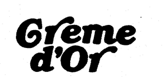 CREME D'OR logo