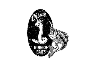 CREME KING OF BAITS logo
