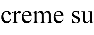 CREME SU logo