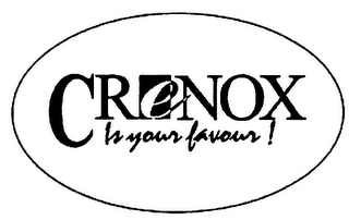 CRENOX IS YOUR FAVOUR ! logo