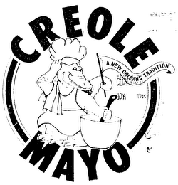 CREOLE MAYO A NEW ORLEANS TRADITION logo