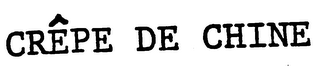 CREPE DE CHINE logo