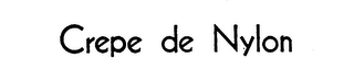 CREPE DE NYLON logo