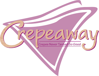 CREPEAWAY CREPES NEVER TASTED SO GOOD logo