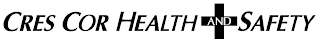 CRES COR HEALTH AND SAFETY logo