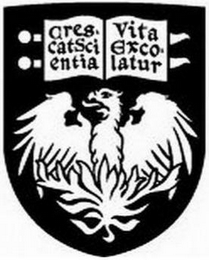 CRESCAT SCIENTIA VITA EXCOLATUR logo