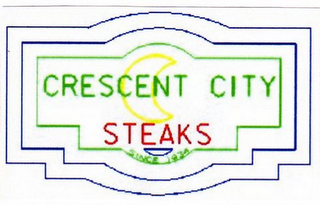 CRESCENT CITY STEAKS SINCE 1934 logo