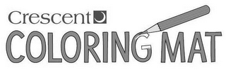 CRESCENT COLORING MAT logo