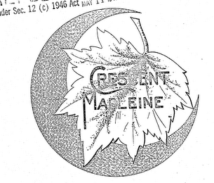 CRESCENT MAPLEINE logo