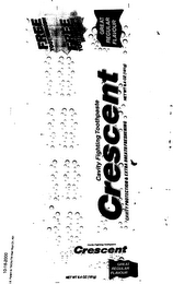 CRESCENT TOOTHPASTE logo