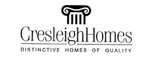 CRESLEIGH HOMES DISTINCTIVE HOMES OF QUALITY logo