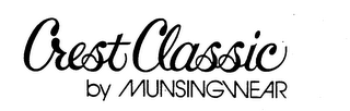 CREST CLASSIC BY MUNSINGWEAR logo
