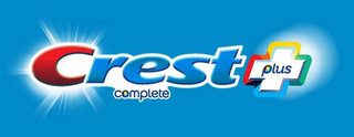CREST COMPLETE PLUS logo