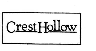 CREST HOLLOW logo