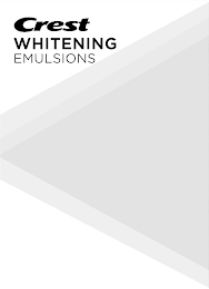 CREST WHITENING EMULSIONS logo
