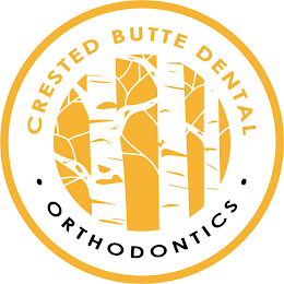 CRESTED BUTTE DENTAL · ORTHODONTICS · logo