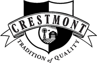 CRESTMONT TRADITION OF QUALITY logo
