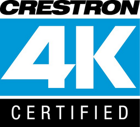 CRESTRON 4K CERTIFIED logo