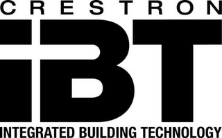 CRESTRON IBT INTEGRATED BUILDING TECHNOLOGY logo