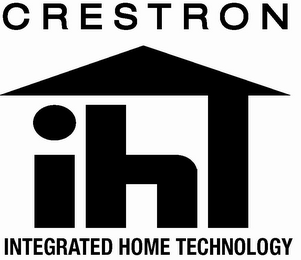 CRESTRON IHT INTEGRATED HOME TECHNOLOGY logo