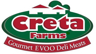 CRETA FARMS GOURMET EVOO DELI MEATS logo