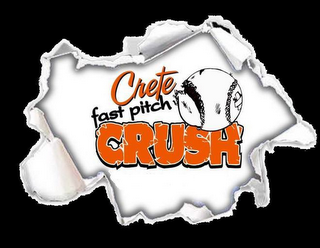 CRETE FAST PITCH CRUSH logo