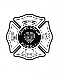 CREVE COEUR FIRE DIST. CREVE COEUR MISSOURI FD logo