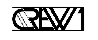 CREW 1 logo