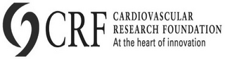 CRF CARDIOVASCULAR RESEARCH FOUNDATION AT THE HEART OF INNOVATION logo