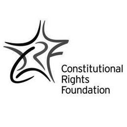 CRF CONSTITUTIONAL RIGHTS FOUNDATION logo