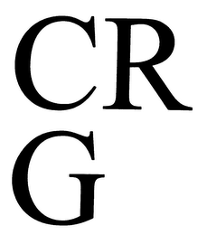 CRG logo
