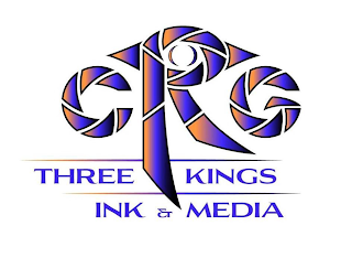 CRG THREE KINGS INK & MEDIA logo