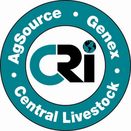 CRI AGSOURCE GENEX CENTRAL LIVESTOCK logo