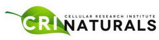 CRI CELLULAR RESEARCH INSTITUTE NATURALS logo